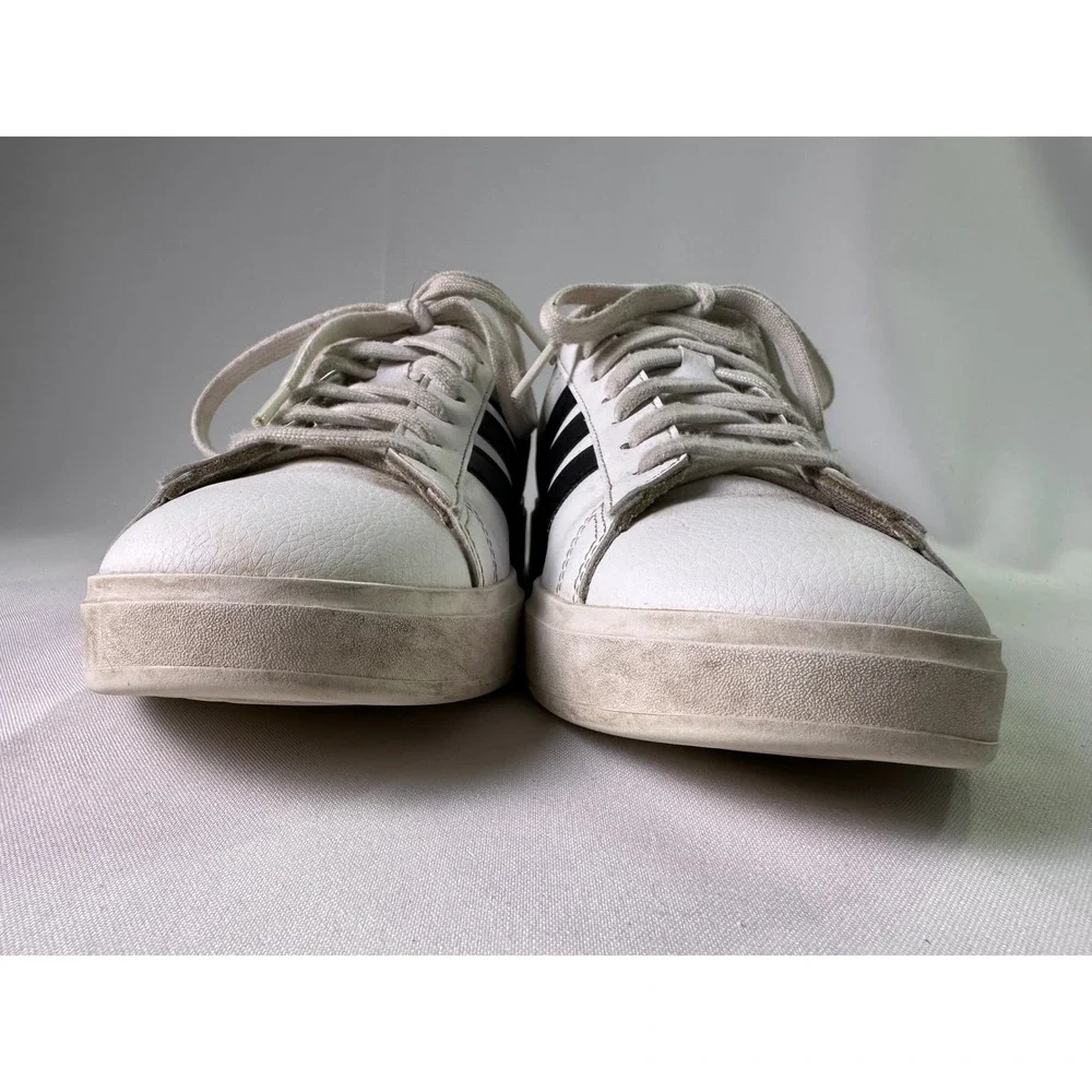 Adidas Grand Court TD Lifestyle Sneakers White Black Size‎ 8 Womens Casual Shoes